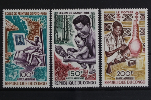 Kongo (Brazzaville), MiNr. 207-209, postfrisch