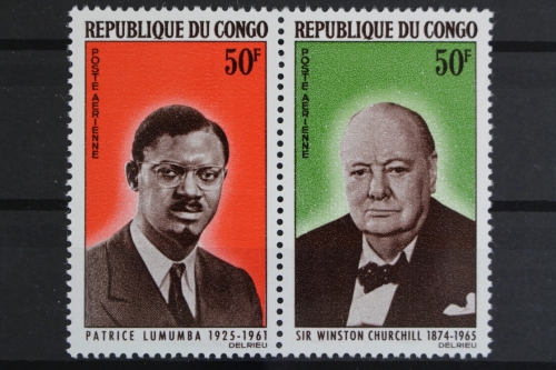 Kongo (Brazzaville), MiNr. 71 F und 72, postfrisch