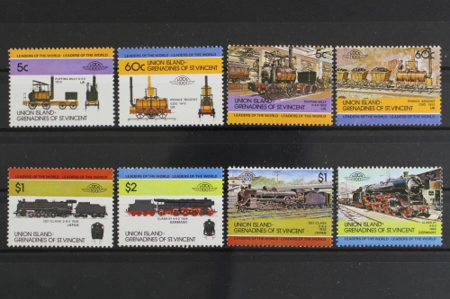 St. Vincent-Grenadinen Union Island, MiNr. 13-20, postfrisch