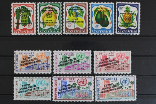 Guinea, MiNr. 56-66, postfrisch