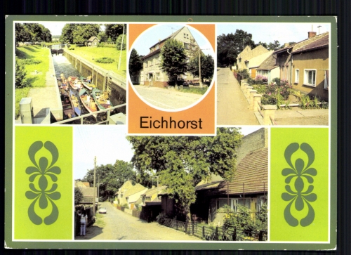 Eichhorst, Kr. Eberswalde, Bootsschleuse, Gasthaus zur Schorfheide