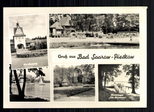 Bad Saarow-Pieskow, Bahnhof, Strandbad, Solquelle