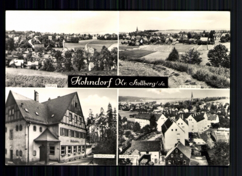 Hohndorf Kr. Stollberg/Sa., Ortsansichten
