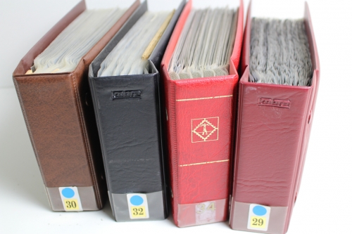 Deutschland (BRD) Briefe-Sammlung ab den 1960er Jahren in 4 Alben