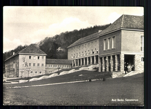 Bad Berka/Thür., Sanatorium