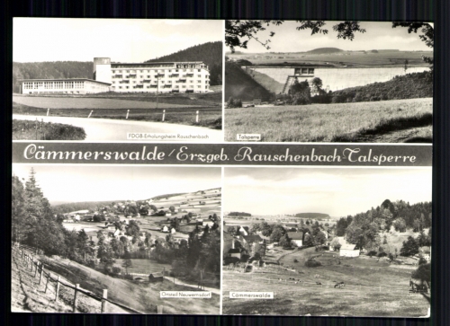Cämmerswalde/Erzgeb., Erholungsheim, Talsperre, OT Neuwernsdorf