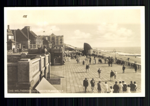 Westerland a. Sylt, Strandpromenade