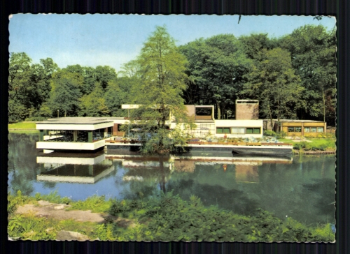 Bremen, Bürgerpark, Kaffehaus am Emmasee