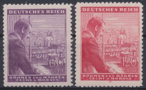 Böhmen & Mähren, MiNr. 126-127, postfrisch