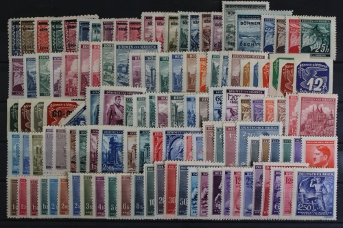 Böhmen & Mähren 1939-1945 incl. Dienst- und Portomarken, postfrisch