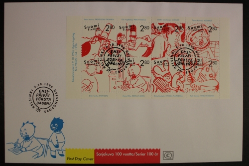 Finnland, MiNr. H-Blatt 45, FDC