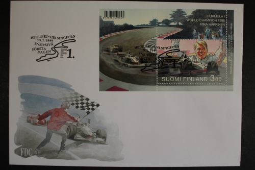Finnland, MiNr. Block 20, FDC