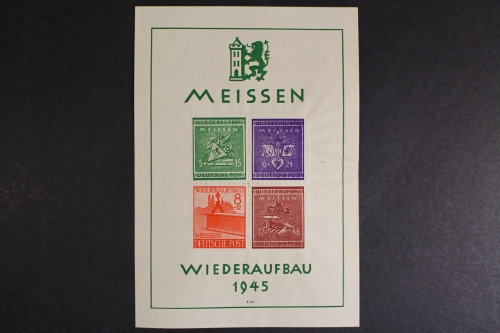 Meissen, MiNr. Block 1, postfrisch
