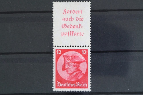 Deutsches Reich, MiNr. S 102, Falz
