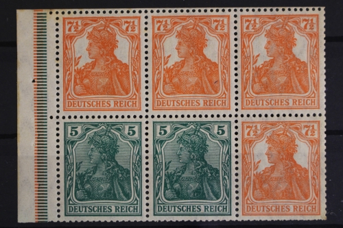 Deutsches Reich, MiNr. H-Blatt 22 ab B 3.1, ungebraucht