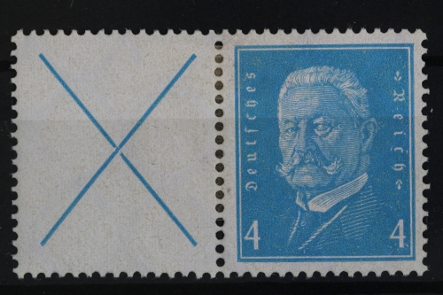 Deutsches Reich, MiNr. W 26, Falz
