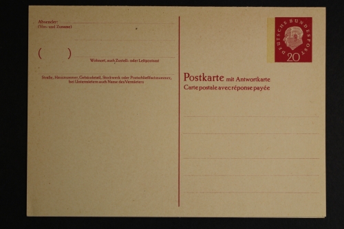 Deutschland (BRD), MiNr. P 47, ungebraucht