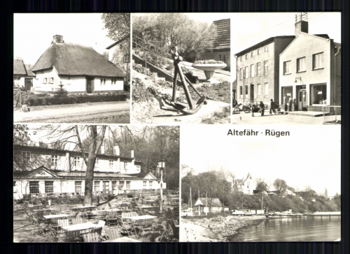 Altefähr/Rügen, Konsum-Kaufhalle, Kurhaus