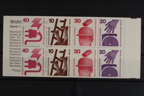 Berlin, MiNr. MH 9 c I, postfrisch