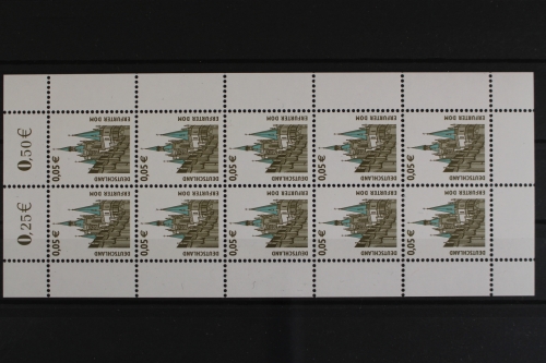 Deutschland (BRD), MiNr. 2381, Kleinbogen, postfrisch