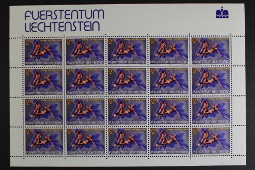 Liechtenstein, MiNr. 987, Kleinbogen, postfrisch