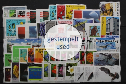 Deutschland (BRD), MiNr. 3433-3508, Jahrgang 2019, gestempelt
