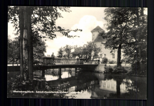 Rheinsberg/Mark, Schloß - Sanatorium Helmut Lehmann