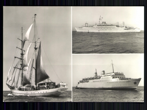 Segelschulschiff W. Pieck, Urlauberschiff, Fährschiff "Saßnitz"