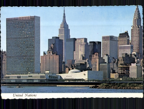 USA, New York City, United Nations