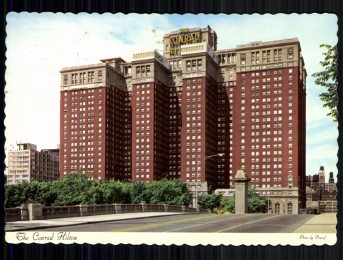 USA, Chicago Conrad Hilton Hotel