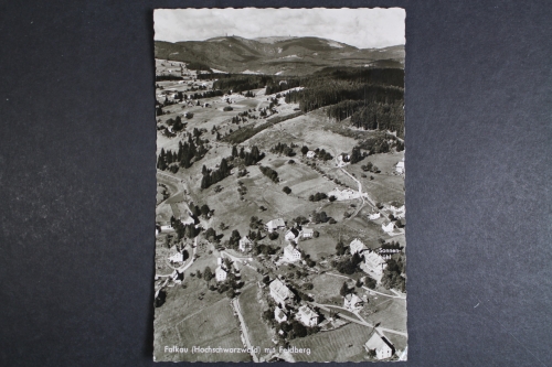 Falkau/Schwarzwald, Luftbild, Ortsansicht, Pension Sonnenbühl, Feldberg