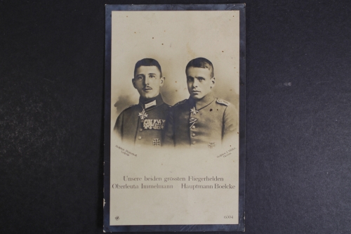 Unsere Fliegerhelden Oberleutmann Immelmann u. Hauptmann Boelcke
