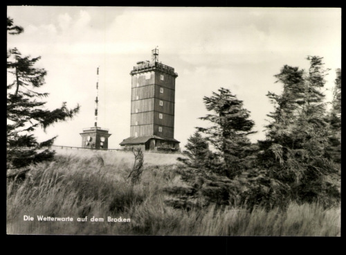 Brocken/Harz, Wetterwarte