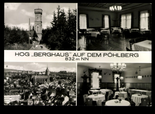 Annaberg-Buchholz/Erzgeb., HOG Berghaus, Innenansichten, Aussichtsturm