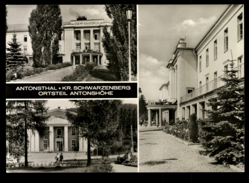 Antonshöhe OT v. Breitenbrunn/Erzgeb.,Kneipp-Sanatorium, Klubhaus