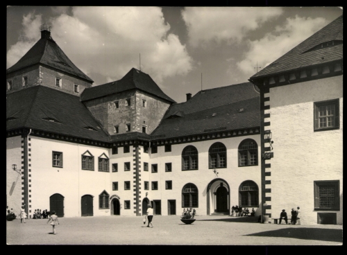 Augustusburg/Erzgeb., Schloßhof