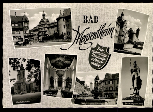 Bad Mergentheim, Deutschordensschloß, Schloßkirche, Milchlingsbrunnen