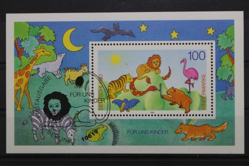 Deutschland (BRD), MiNr. Block 34 PLF fA, ESST