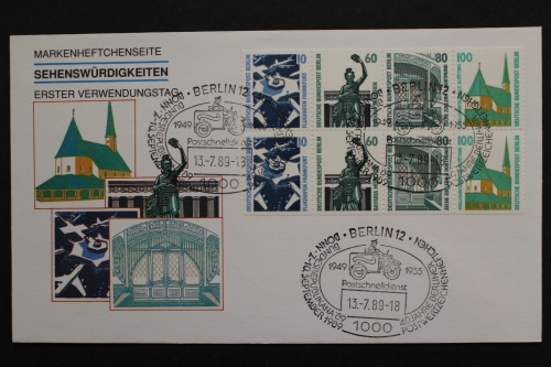 Berlin, MiNr. H-Blatt 23, ESST Berlin, FDC