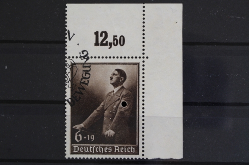 Deutsches Reich, MiNr. 694, Ecke re. oben, gestempelt