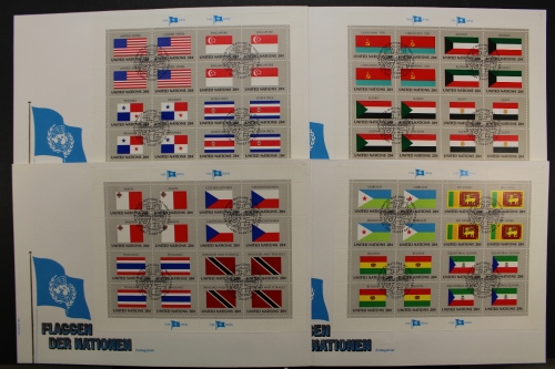 UNO - New York, MiNr. 373-388, FDC