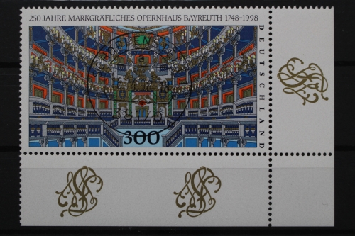 Deutschland (BRD), MiNr. 1983, Ecke rechts unten, EST