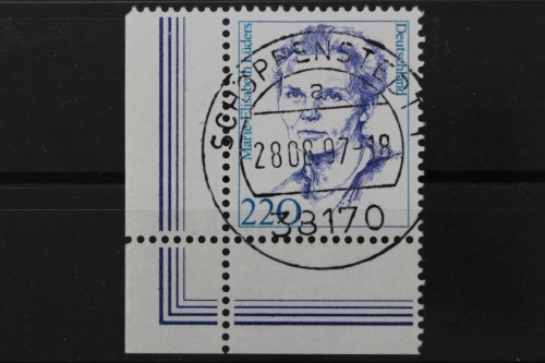Deutschland (BRD), MiNr. 1940, Ecke li. unten, zentrischer Stempel, EST