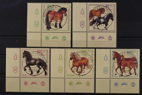 Deutschland, MiNr. 1920.1924, Ecken li. unten, zentrische Stempel, EST