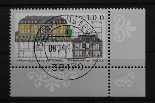 Deutschland (BRD), MiNr. 1913, Ecke re. unten, zentrischer Stempel, EST