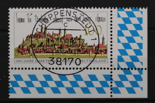 Deutschland (BRD), MiNr. 1856, Ecke re. unten, zentrischer Stempel, EST