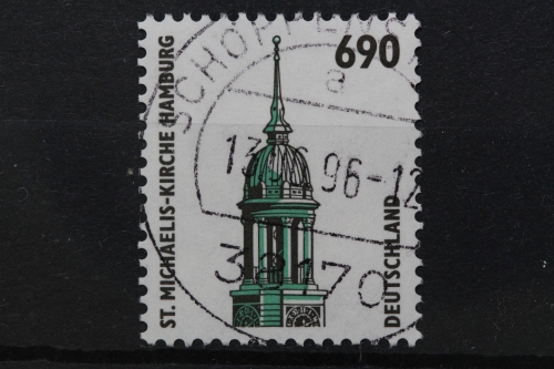 Deutschland (BRD), MiNr. 1860, zentrischer Stempel, EST