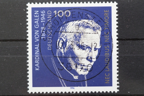 Deutschland (BRD), MiNr. 1848, zentrischer Stempel, EST