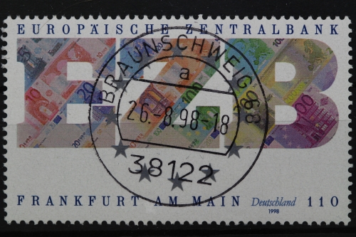 Deutschland (BRD), MiNr. 2000, zentrischer Stempel