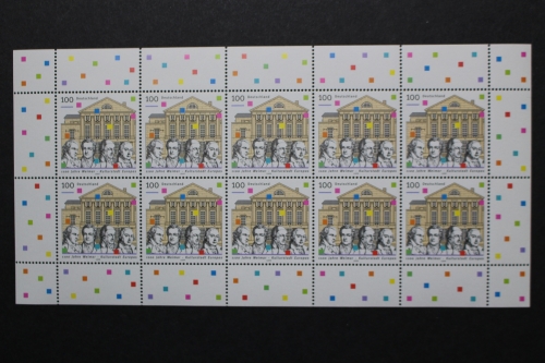 Deutschland (BRD), MiNr. 2028 Kleinbogen, postfrisch